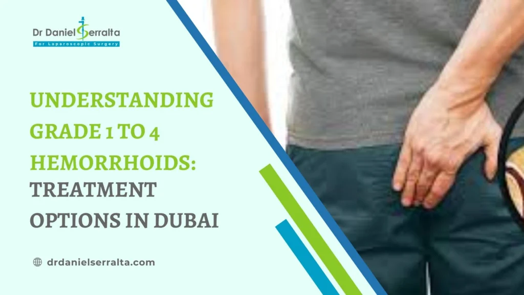 grade 1 to 4 hemorrhoids